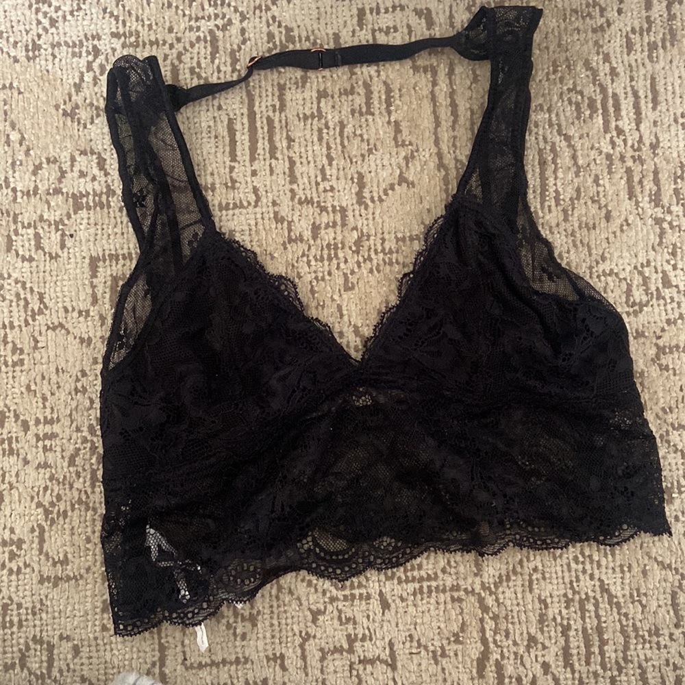 Out from under black lace bralette urban outfitters